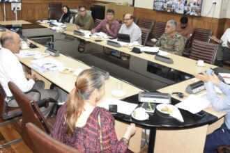 Chief Secretary, Atal Dulloo, on friday chaired a comprehensive review meeting regarding progress on various National Highway projects being executed across J&K.