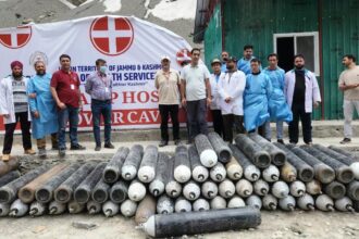 Director Health Services Kashmir (DHSK), Dr. Jehangir Bakshi on saturday undertook a comprehensive tour along the Baltal Axis, inspecting health infrastructure in preparation for the upcoming Shri Amarnath Ji Yatra, scheduled from 3rd July to 9th August 2025.