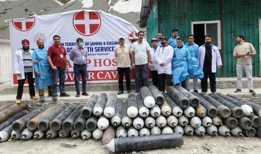 Director Health Services Kashmir (DHSK), Dr. Jehangir Bakshi on saturday undertook a comprehensive tour along the Baltal Axis, inspecting health infrastructure in preparation for the upcoming Shri Amarnath Ji Yatra, scheduled from 3rd July to 9th August 2025.