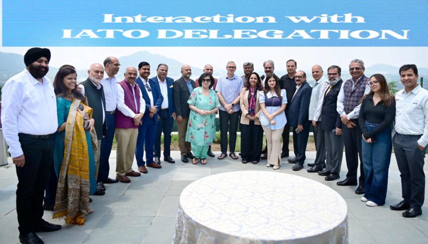 Chief Minister Omar Abdullah held an interactive session with a visiting delegation of the Indian Association of Tour Operators (IATO) and acknowledged their continued interest and efforts in promoting Jammu and Kashmir as a premier tourist destination.