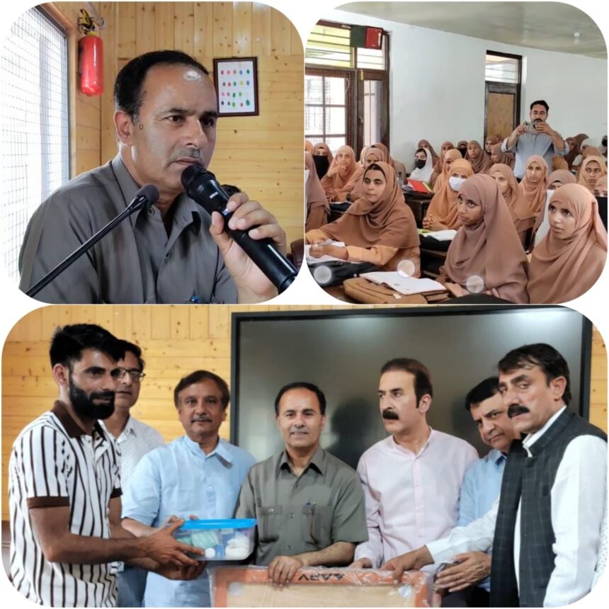 Director School Education Kashmir,Dr. G.N. Itoo, conducted an extensive tour of various schools in the Uri sector, particularly focusing on those affected by recent cross-border shelling