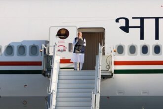PM Modi has arrived in Calgary, Canada, to attend the G7 Summit being held in Kananaskis on June 16–17. This marks his sixth consecutive participation in the high-level gathering of the world’s major economies.