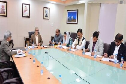 The Jammu and Kashmir cabinet on Wednesday evening held a meeting at the Civil Secretariat Srinagar where the reservation policy report was discussed and later referred to the Law Department for legal examination.