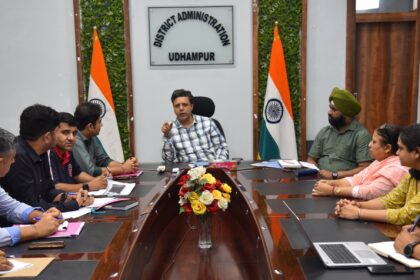 Chief Electoral Officer (CEO) of Jammu and Kashmir, Sanjeev Verma, on Monday conducted a detailed review of the District Election Profile of Udhampur during his official visit.