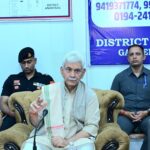 Lieutenant Governor Manoj Sinha on Sunday visited the Baltal Base Camp and reviewed the arrangements for the ongoing Amarnath Yatra.