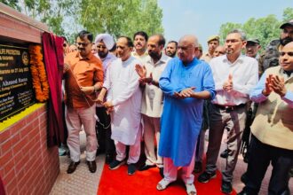 In a significant boost to eco-tourism and conservation efforts in Jammu and Kashmir, Minister for Forest, Ecology & Environment, Javed Ahmed Rana, on Sunday inaugurated the newly constructed Eco-Stop Building at the Gharana Wetland in Jammu district.