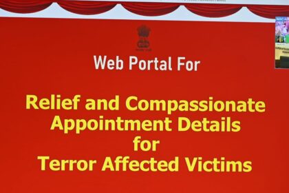 Lieutenant Governor Manoj Sinha on Tuesday launched a web portal to support the families affected by terrorism in Jammu and Kashmir.