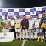 The 11th match of the Khyber Cement Kashmir Super League, powered by Athwas Hyundai and the Jammu & Kashmir Sports Council, brought fans to the edge of their seats as Arco United FC edged past Aqua Avengers Kashmir FC with a narrow yet significant 1-0 win at the Synthetic Turf TRC Ground.