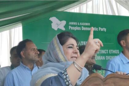 PDP President Mehbooba Mufti on Monday urged Prime Minister Narendra Modi to abandon the military-heavy policy in Jammu and Kashmir and instead embrace reconciliation, asserting that dialogue not force was the only way to resolve the lingering issues in the UT.