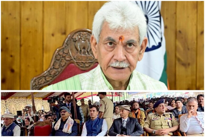 Lieutenant Governor Manoj Sinha wednesday inaugurated the National Tribal Festival at Gurez. The Two-Day Tribal Festival celebrates the culture and tradition of Dard-Shina tribal community.