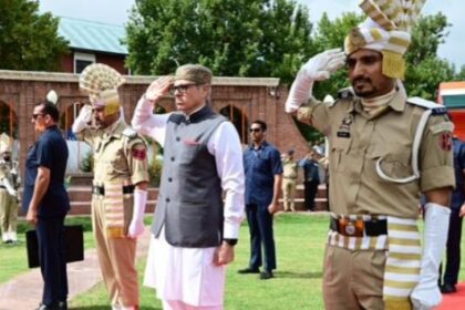 Omar Abdullah becomes first elected CM in 8 years to hoist Tricolour on Independence Day