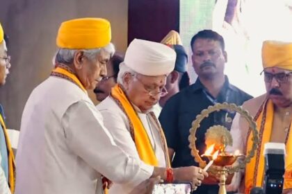 LG sinha addresses the Convocation of Babasaheb Bhimrao Ambedkar Bihar University, Muzaffarpur, Bihar
