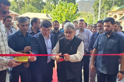 CS releases Podcast series of DIPR Baramulla, inaugurates new meeting Hall at DC Office Baramulla