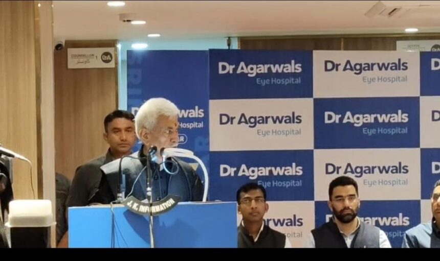 Healthcare in J&K has improved more than other states in last 5 Years: LG Sinha