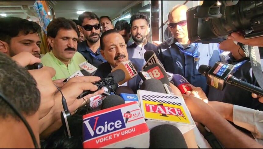 Kashmir always receives PM Modi’s priority attention: Dr Jitendra Singh
