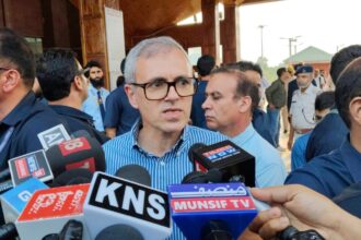 "Something my govt is not held responsible": CM Omar on peace in J&K