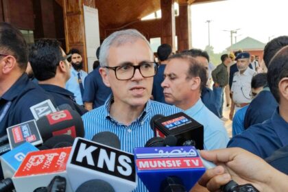 "Something my govt is not held responsible": CM Omar on peace in J&K