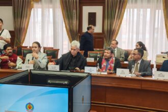 LG Sinha meets Kalmykia Head, Discusses Bilateral cultural events
