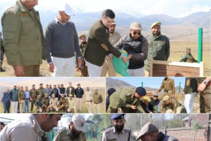 PCCF J&K Reviews Tosamaidan Developmental Works in Pir Panjal Forest Division