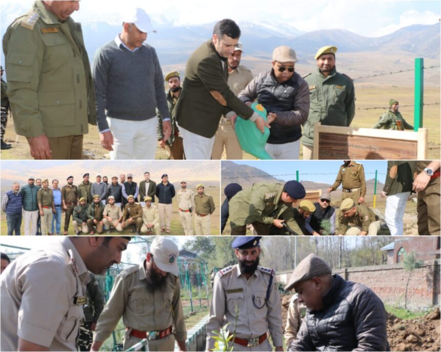 PCCF J&K Reviews Tosamaidan Developmental Works in Pir Panjal Forest Division
