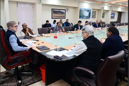 CM Omar Abdullah reviews readiness of Integrated Mining Surveillance System