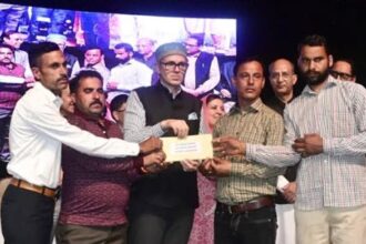 CM Omar Abdullah interacts with several public delegations, individuals in Jammu