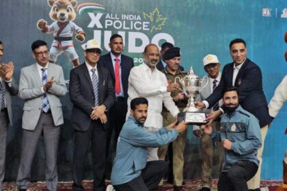MoS Home Affairs Graces Closing Ceremony of 10th All India Police Games Judo Cluster in Srinagar