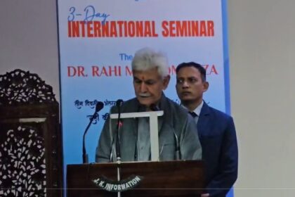 Youth can shape India’s future, says LG Manoj Sinha at KU seminar