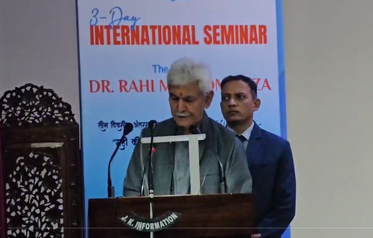 Youth can shape India’s future, says LG Manoj Sinha at KU seminar