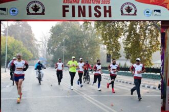 Chief Minister Omar Abdullah flags off 2nd Edition of Kashmir Marathon
