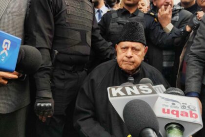 Snow Allah’s blessing, Vande Bharat Kashmir’s new lifeline: Farooq Abdullah