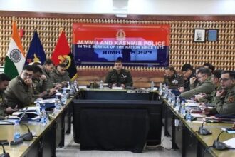 IGP Kashmir Chairs Annual Crime Review Meeting