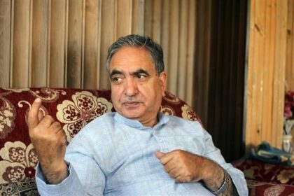 Not allowing peaceful protest undemocratic, heavens would not fall if students were heard: G H Mir