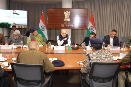 Amit Shah chairs security review meeting on J&K