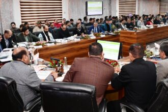 CM Omar Abdullah chairs District Review meeting of Kathua district