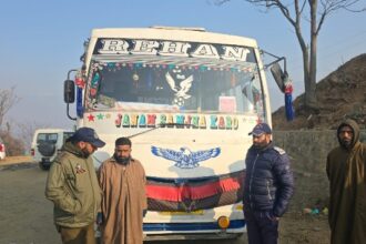 Bus driver challaned, licence cancelled over rash driving in J-K's Bandipora