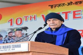 Our Veterans Shape the Nation’s Destiny : LG Sinha