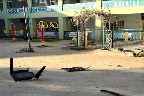 Five more held in J-K's Sopore protest vandalism case