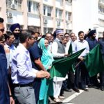 CM Omar flags off seven ambulances for five J&K districts under JKSPDC CSR initiative