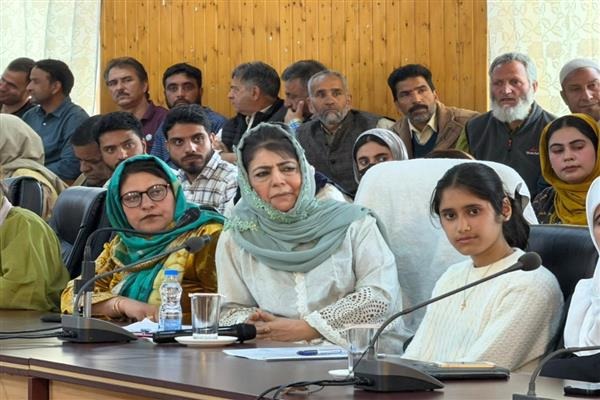 Mehbooba Mufti claims forcing BJP leaders to SAS Geelani's doorstep for Kashmir dialogue her 'biggest achievement'