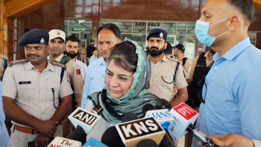 Mehbooba Mufti accuses NC of 'involving Holy Quran' in politics, cites silence on Waqf Bill