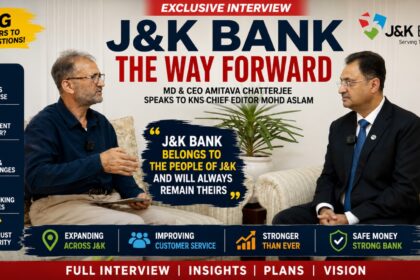 Jammu & Kashmir Bank MD & CEO #AmitavaChatterjee opens up with #KNS Chief Editor Mohd Aslam in an exclusive interview on tourism, recruitment, digital banking, loans, profits and public trust.