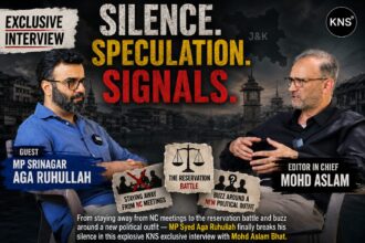 Silence. Speculation. Signals.From staying away from NC meetings to the reservation battle and buzz around a new political outfit MP #RuhullahMehdi finally breaks his silence in this #KNS exclusive interview with Mohd Aslam Bhat.