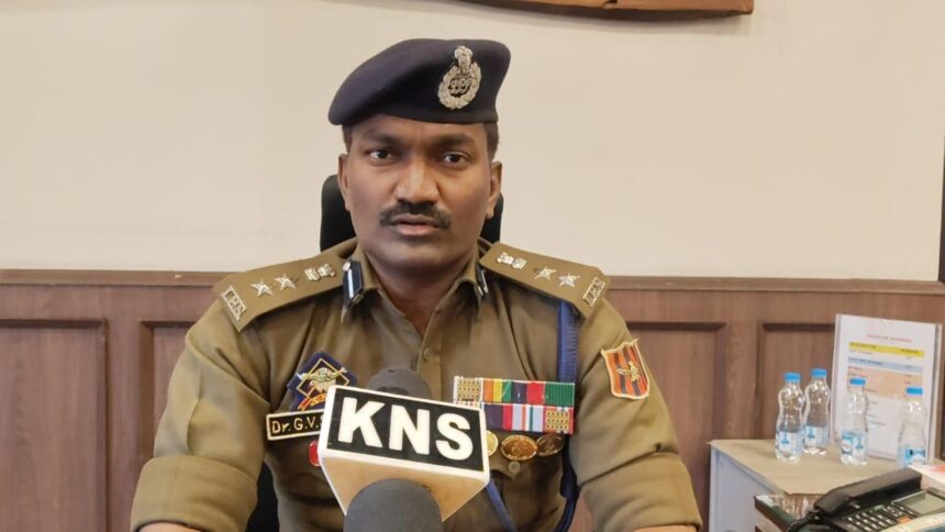 We Will Ruthlessly Crush Drug Networks, Protect Our Youth: SSP Srinagar