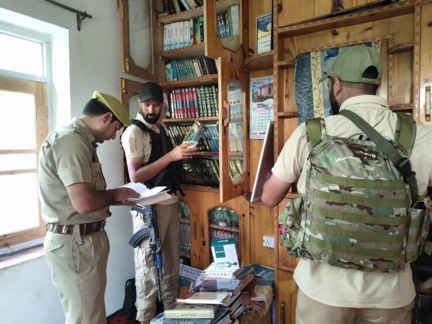 Sopore Police conduct searches at multiple locations in JeI-linked UAPA case