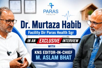 In an exclusive interview, Dr. Murtaza Habib, Facility Director at Paras Health Srinagar, speaks to #KNS Editor-in-Chief Mohd Aslam Bhat on kidney transplants, Ayushman Bharat, and positioning of Paras Health in healthcare sector of J&K.