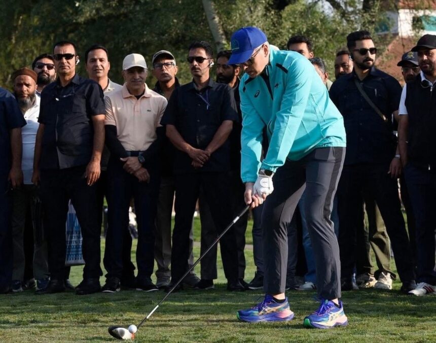 Kashmir’s Golf Courses Can Boost Tourism, Inspire Youth: Omar Abdullah