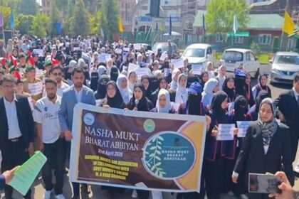 Over 51 Lakh Join 'Nasha Mukt' Drive in 25 Days Across Kashmir ; Div Com