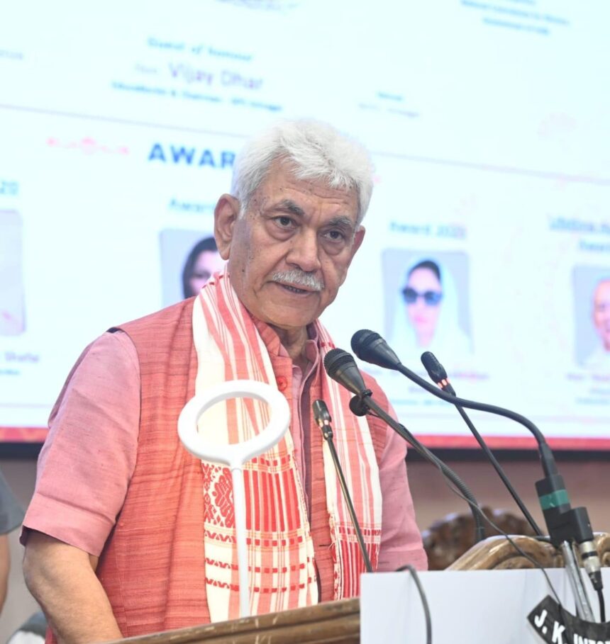 LG Manoj Sinha honours women achievers with Lal Ded National Award