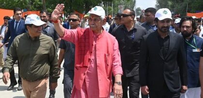 700 drug peddlers arrested in 31 days, over 44,000 OPD patients treated : LG Sinha